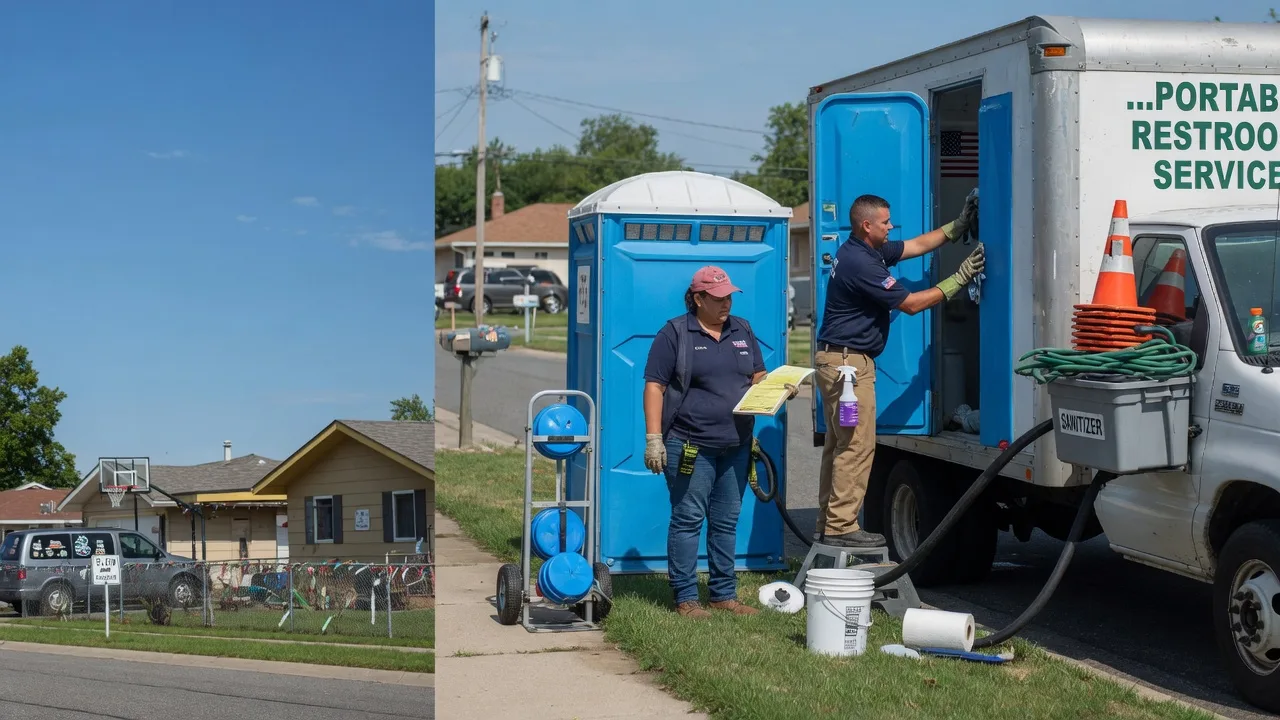 Portable Toilet Rental in Evansville, AR near me